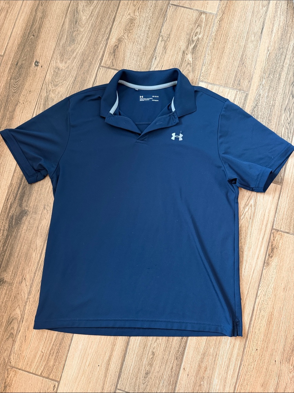 Under Armour Men’s Dark Blue Performance Polo
